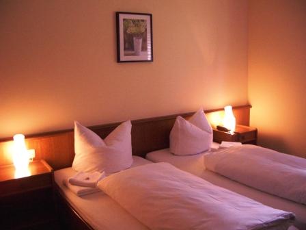 Doppelzimmer im Augsburger Hotel Langemarck